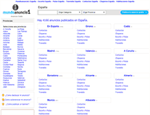 Tablet Screenshot of mundoanuncio1.com